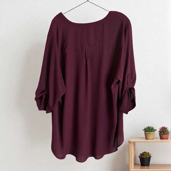 Torrid Harper Blouse 3X - Picture 3 of 4